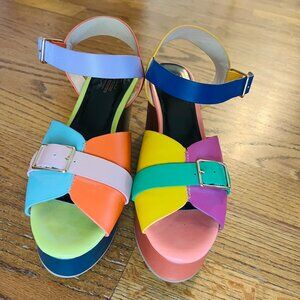 Charlotte Stone - Multicolor Raf Platforms